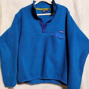 Vintage Patagonia fleece snap t